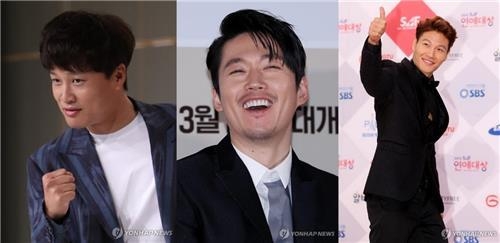 (왼쪽부터) 차태현, 장혁, 김종국