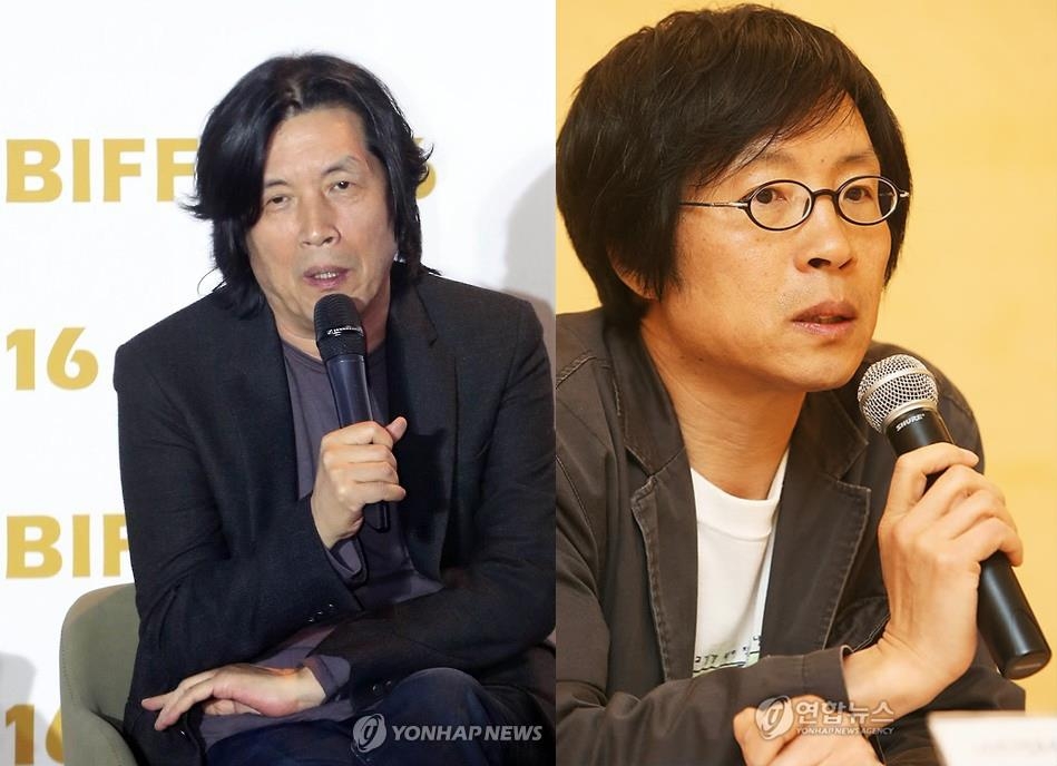이창동 감독(왼쪽), 이준동 대표