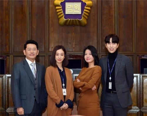 배우 전광렬, 정려원, 김여진, 윤현민(왼쪽부터)