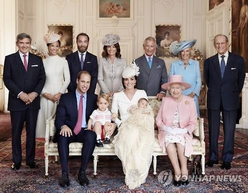 영국 왕실 가족사진 (EPA=연합뉴스)