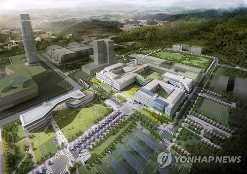 기초과학연구원 본원 조감도