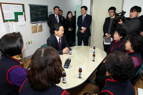 김상곤 부총리, 삼육대 방문