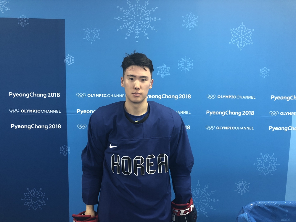 [올림픽] 남자 아이스하키 대표팀 수비수 김원준