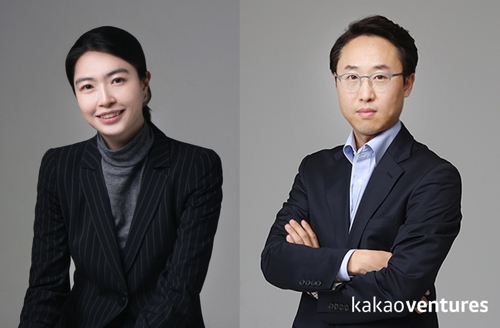 정신아(왼쪽)·유승운 공동대표