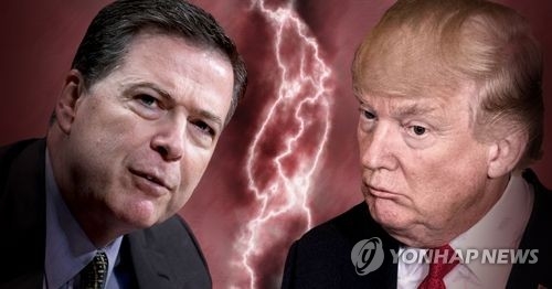 제임스 코미 전 FBI 국장 vs 도널드 트럼프 미국 대통령 