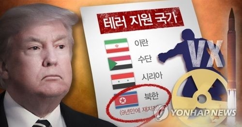 트럼프, 테러지원국 지정 (PG)