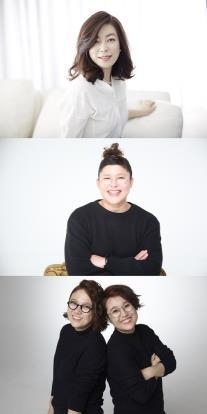 (위부터) 최화정, 이영자, 송은이와 김숙