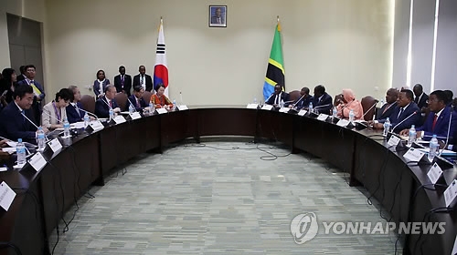 한-탄자니아 총리 회담