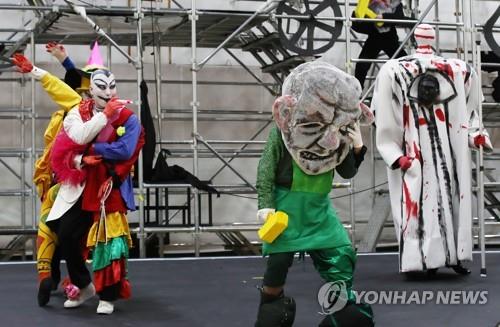 '니벨룽의 반지' 리허설 무대