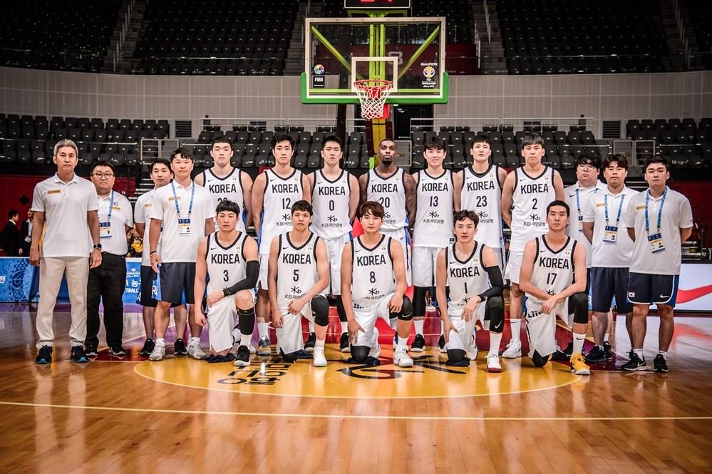 9월 시리아와 홈 경기 당시의 국가대표 선수단.