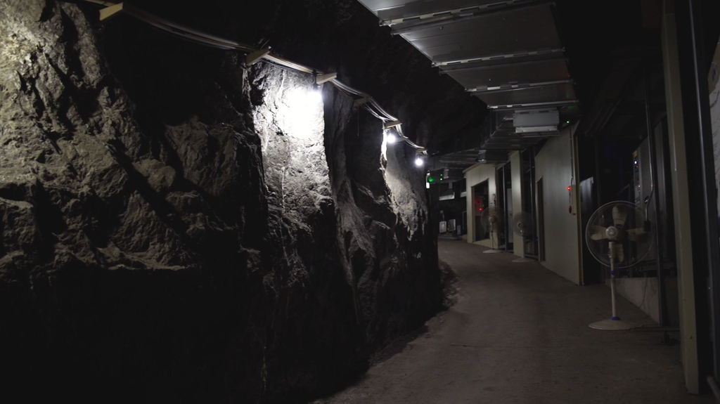 양양 지하실험실(Y2L)의 모습