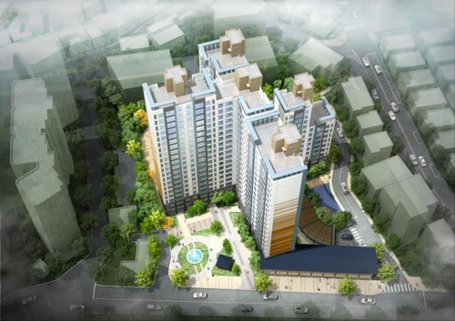 마포구 공덕제6주택재개발정비구역 조감도
