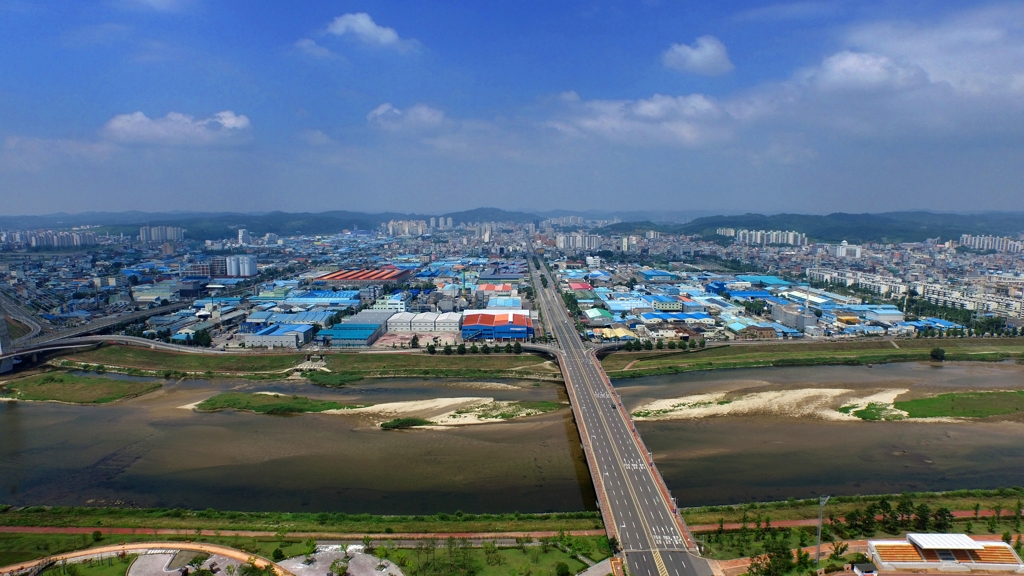 상평산단 전경