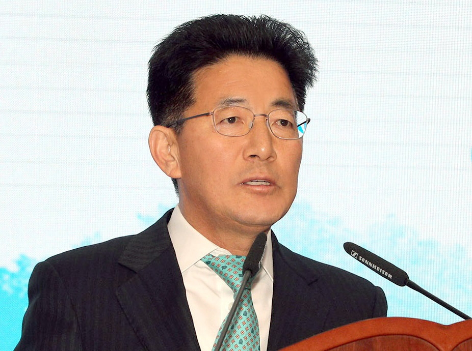 취임사 하는 허만영 창원시 제1부시장