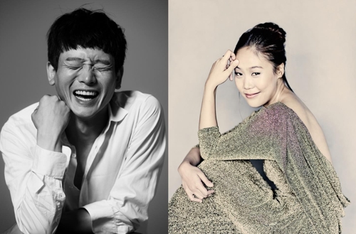 현대무용가 김설진(왼쪽)과 피아니스트 손열음
