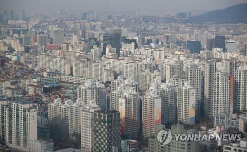 서울 아파트 전경