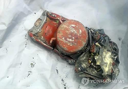 에티오피아 추락 항공기의 비행기록장치