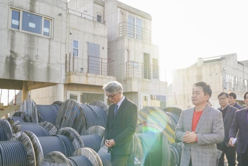 예래단지 둘러보는 원희룡 제주지사