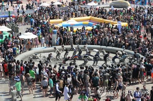 지난해 보령머드축제 장면