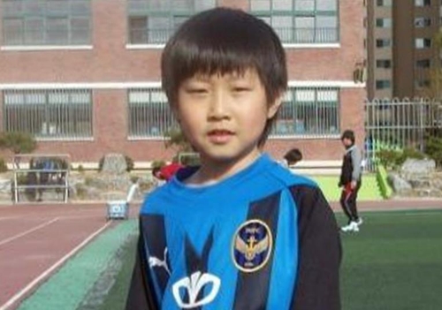 인천 유나이티드 유소년 아카데미 시절 이강인