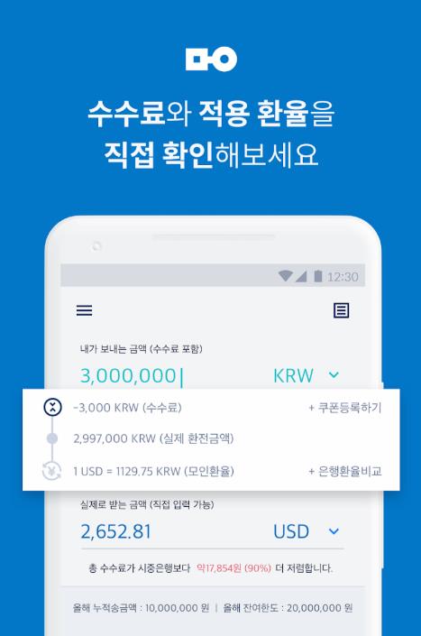 가상통화 매개 해외송금 서비스