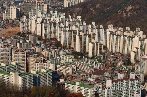 홍제동 일대 아파트 단지 [연합뉴스=자료사진]
