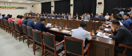 청주시의회 시정 주요 현안 사업 보고회