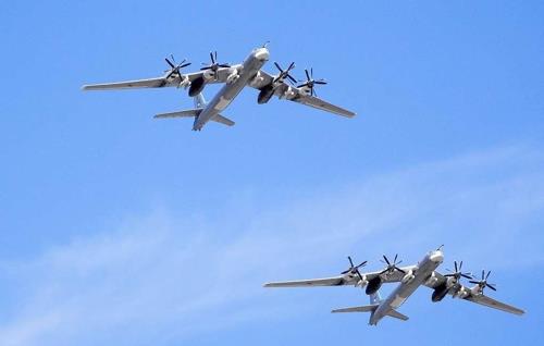 러시아의 Tu-95MS 전략폭격기 [타스=연합뉴스]
