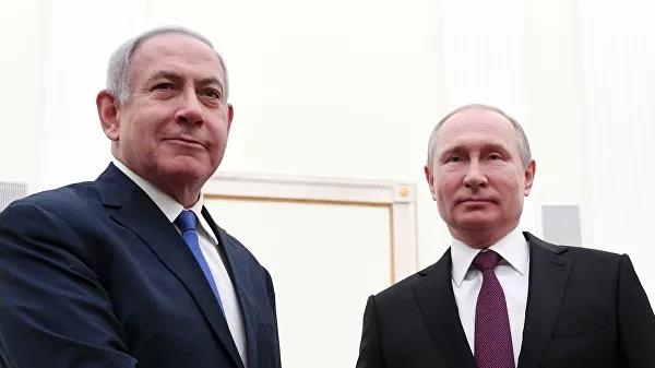 푸틴 대통령(오른쪽)과 네타냐후 총리 [리아노보스티=연합뉴스 자료사진]