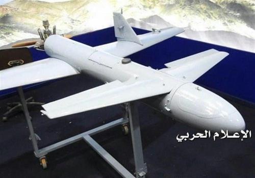 예멘 반군이 공개한 삼마드-1 무인기