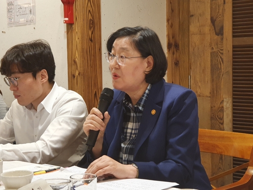 이정옥 여성가족부 장관 기자간담회