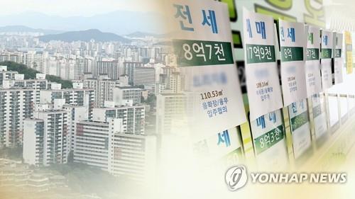 서울 아파트값 전주 대비 0.07% 상승 (CG)