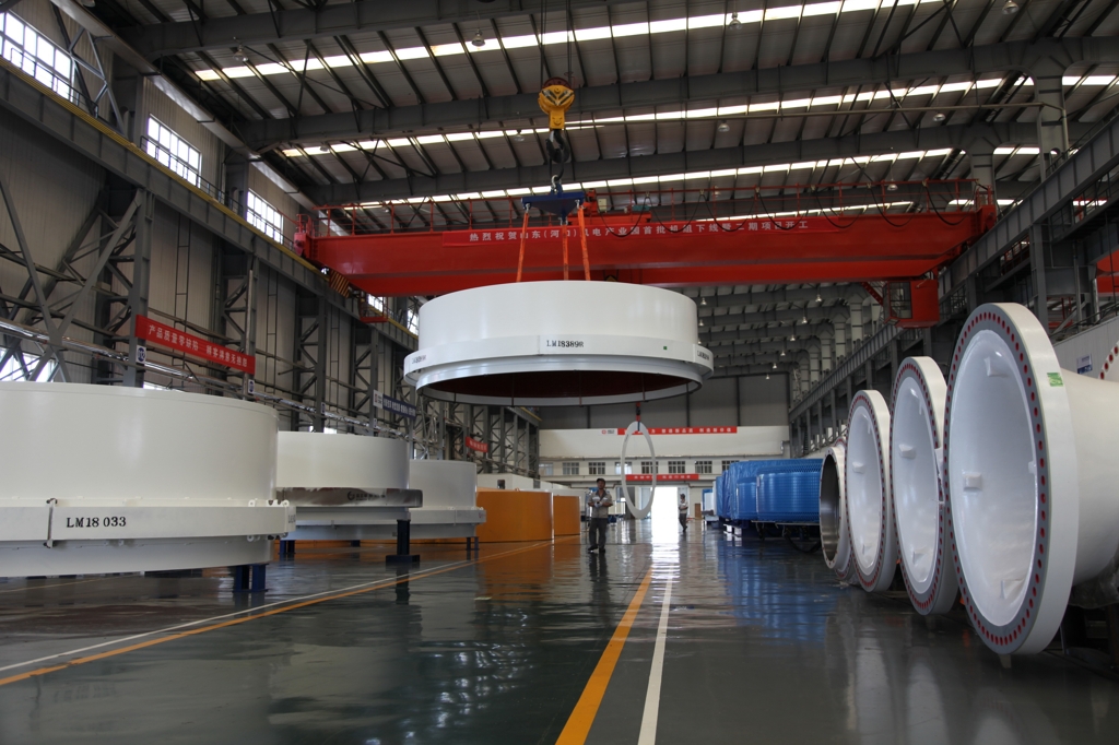 CRRC Wind Power Unit Assembly Workshop