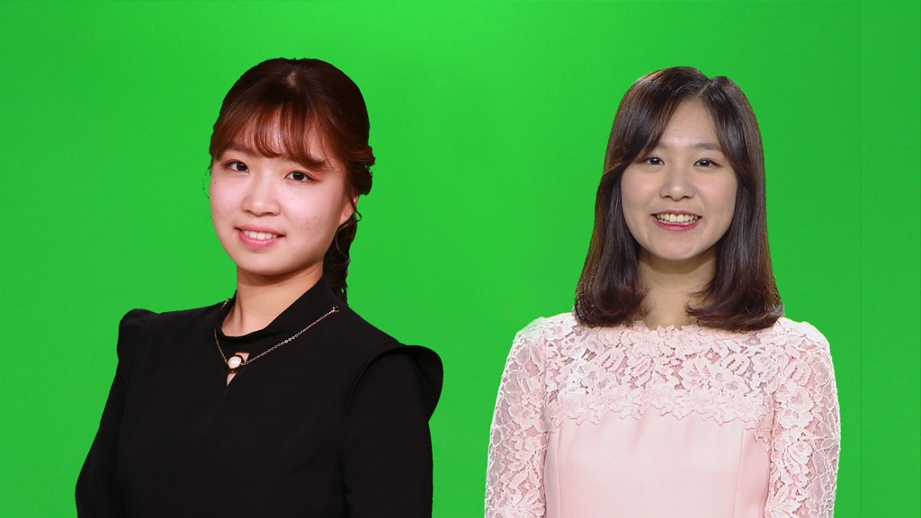 최정(왼쪽) 9단과 오유진 7단