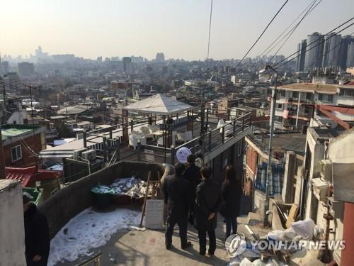 서울 후암동의 골목길