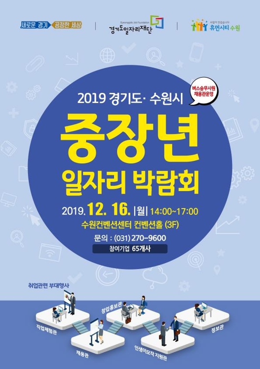 2019 경기도·수원시 중장년일자리박람회