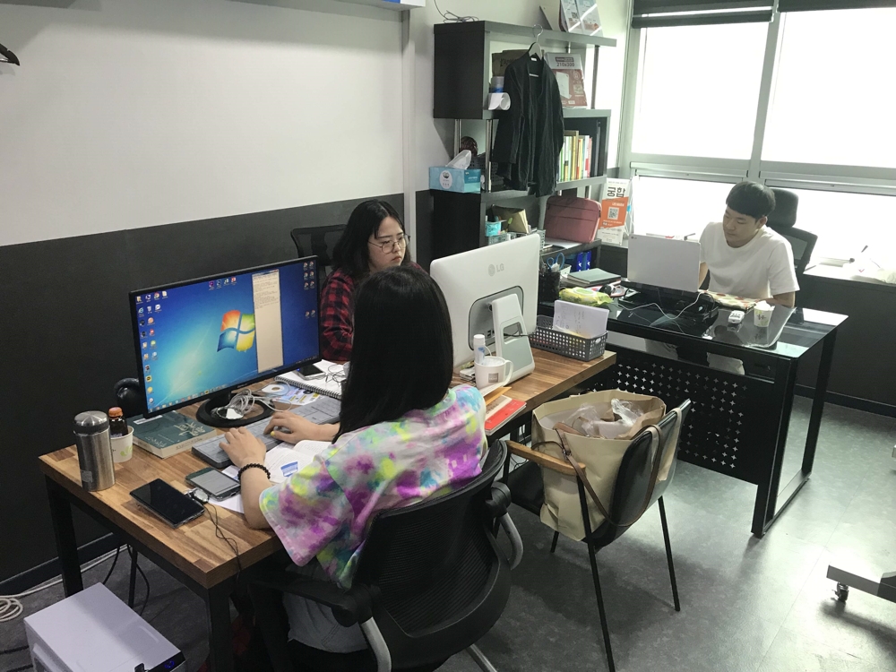 예스매칭 청년사업장의 모습