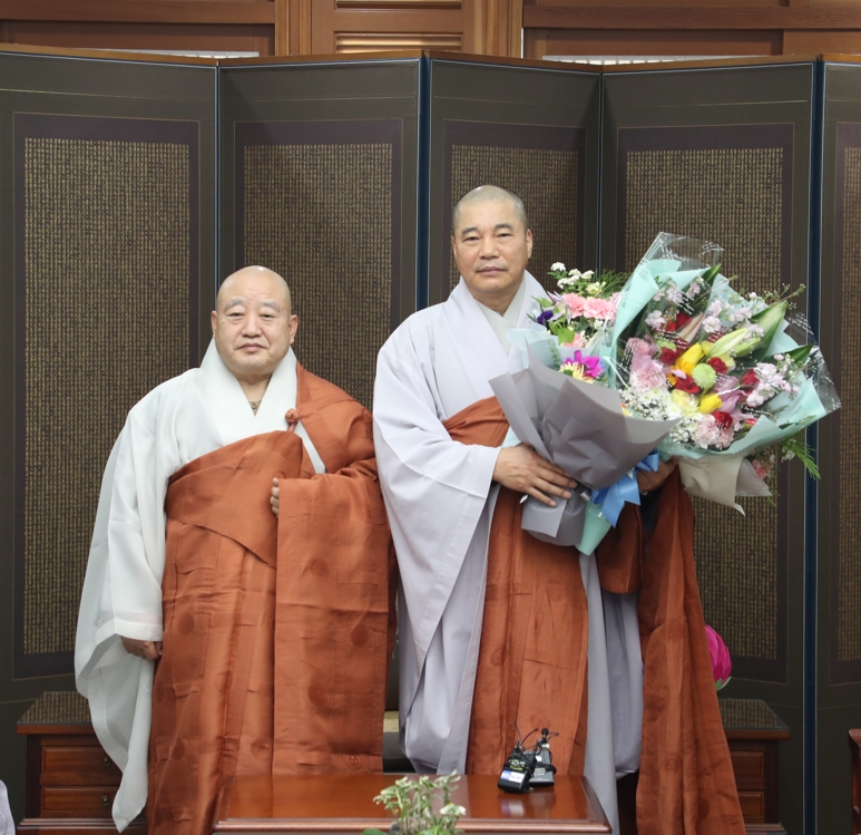송광사 주지 자공스님 임명