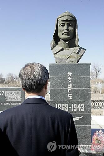 카자흐스탄 크즐오르다 홍범도 장군 묘지