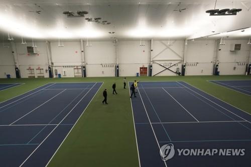 350병상 규모의 임시병원이 설치될 US오픈 테니스 경기장