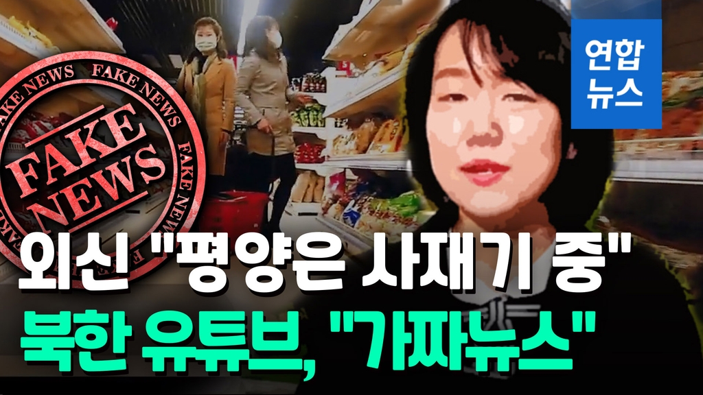 [영상] "평양 사재기 극성?"…북한 유튜브, "가짜뉴스" - 2