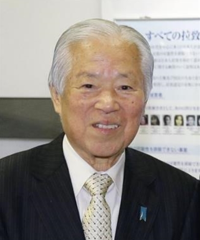 (도쿄 교도=연합뉴스) 5일 오후 일본 나가사키시의 한 병원에서 사망한 요코타 시게루 씨의 생전 모습.