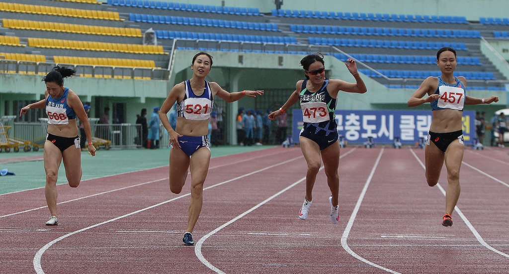 오수경, KBS배 여자 100m 우승