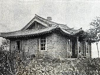 1905년 설립된 광주제중원 모습. 광주기독병원의 전신이다.