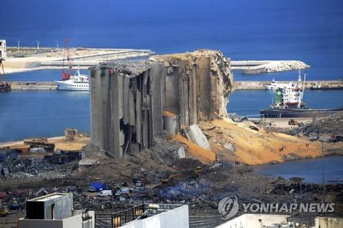 폭발참사로 무너진 베이루트 항구