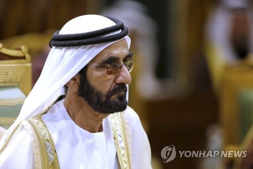셰이크 무함마드 빈 라사드 알막툼 UAE 총리 겸 두바이 군주