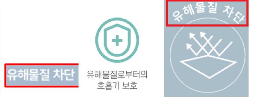 공산품 마스크, 의약외품 오인광고 사례