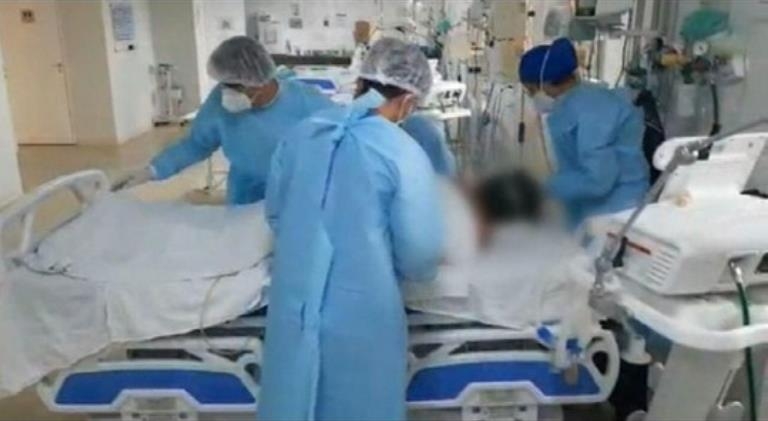 상파울루 시내 병원 중환자실