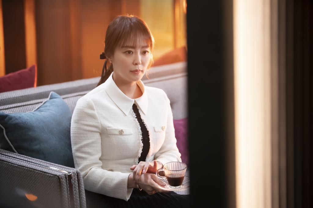 SBS TV '펜트하우스2'에서 진분홍 역을 맡은 배우 안연홍
