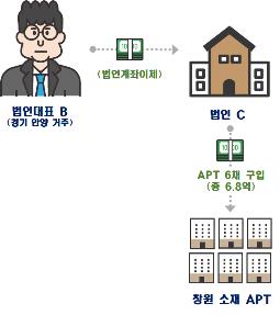 외지인이 법인 명의를 이용하여 저가주택을 다수 매입한 사례